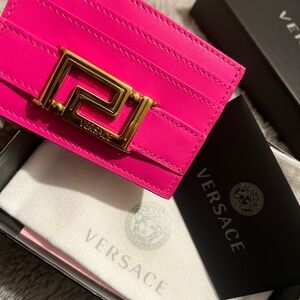 Versace Pink Card Holder